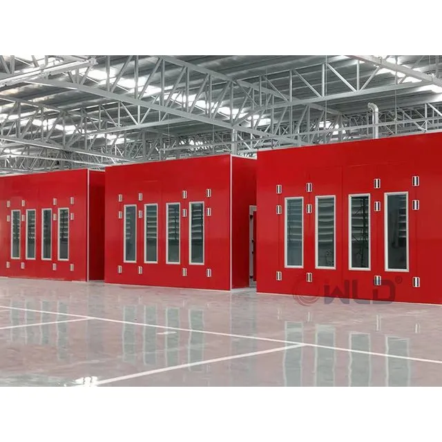 রেড কার পেইন্ট স্প্রে বুথ বিক্রয়ের জন্য কুয়েট